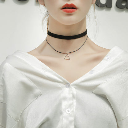 Women's Korean Style Short Neckband Necklace