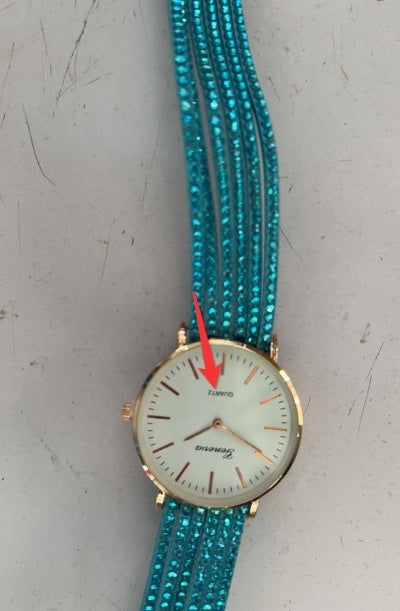 Fashion Geneva Flowers Quartz Ladies Bracelet Watch