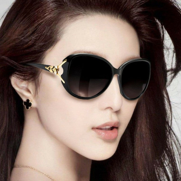Fashion Fox Head Big Box Sunglasses for Ladies

