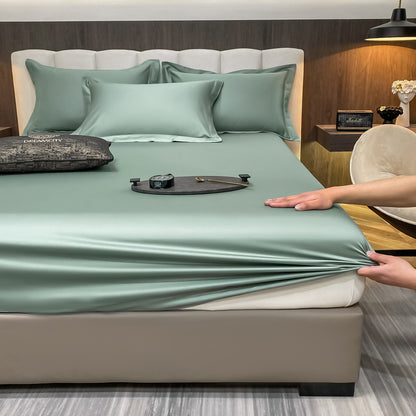 60 Cotton Long-staple Cotton Three-piece Bed Sheet Set