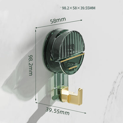 Non-Punching Bathroom Scratch-Free Strong Adhesive Suction Cup Hook