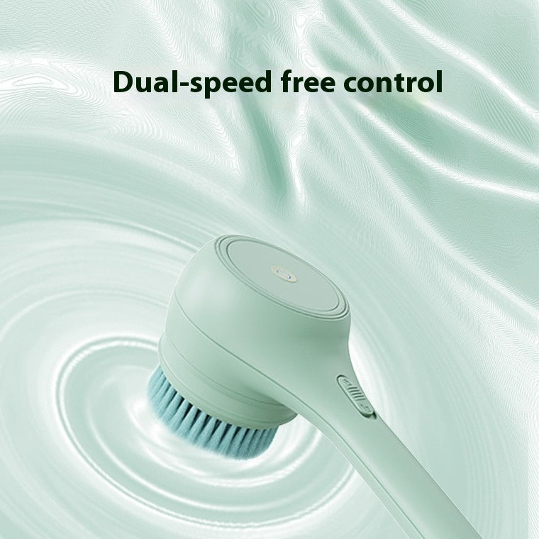Electric Bath Brush - Automatic Back Rubbing Long Handle Brush