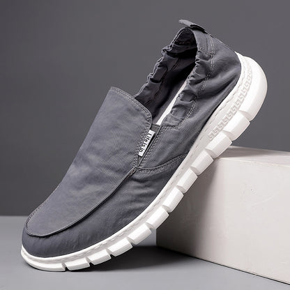 Lazy Shoes with Old Beijing Cloth Shoe Covers-Simple Style