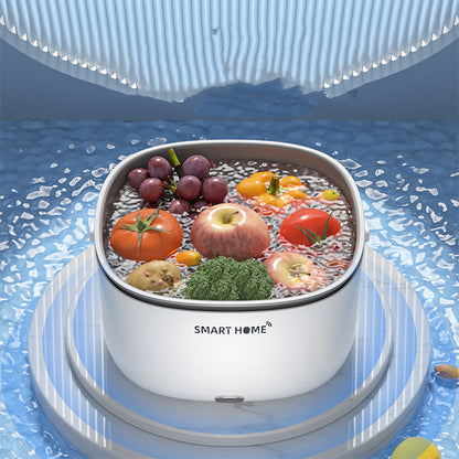 Ultrasonic Fruit & Vegetable Purifier – Portable Household Cleaner