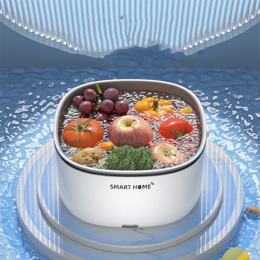 Ultrasonic Fruit & Vegetable Purifier – Portable Household Cleaner