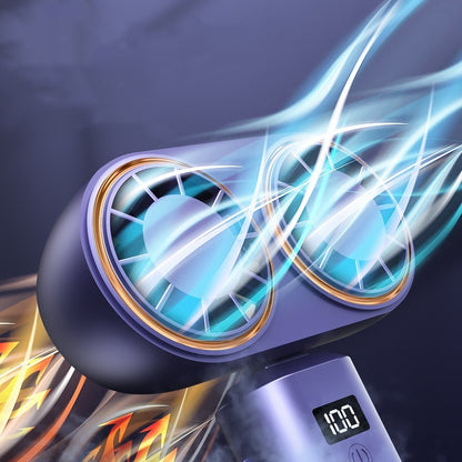 USB Handheld Mini Fan - Foldable Portable Neck Hanging Fan 