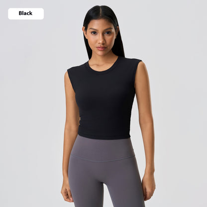 Fitness Exercise Yoga Clothes Sleeveless Top For Women