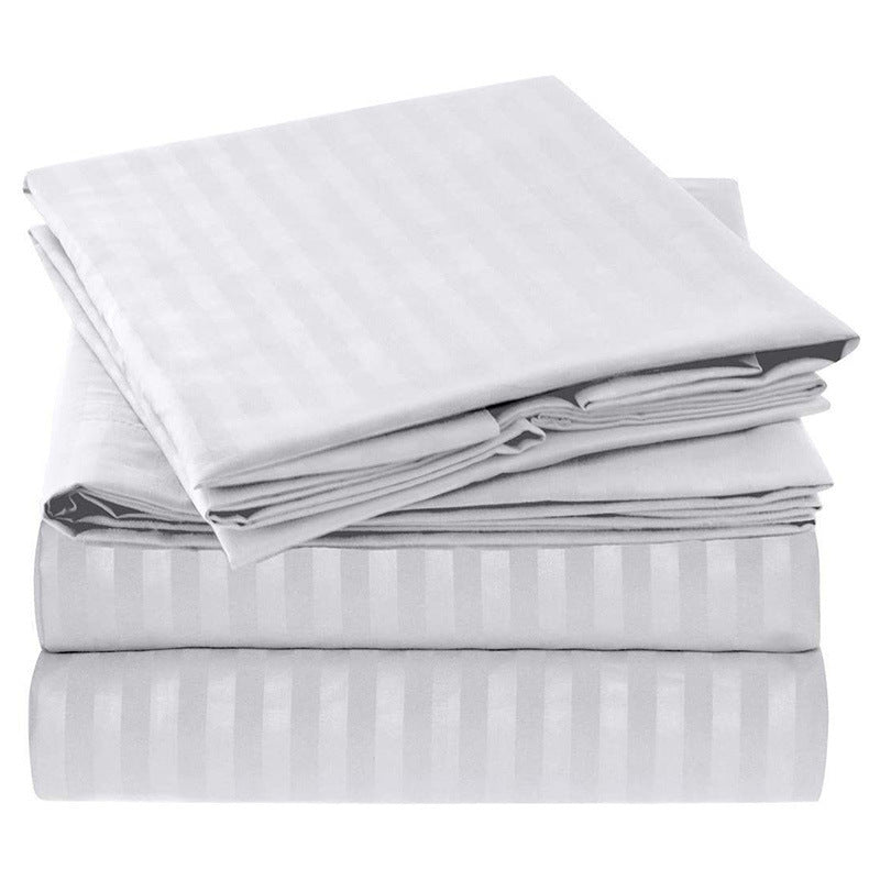 Solid Color Bed Sheet Sanding