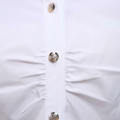 Women's Formal White Bottoming Shirt