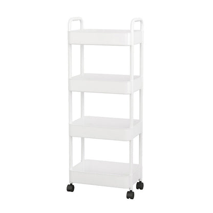 Trolley Double Armrest Storage Floor Snack Bookshelf