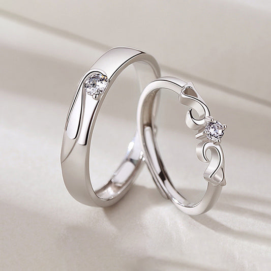 Versatile Men and Women Pair Rings - Fashion Accessories