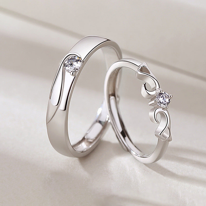 Versatile Men and Women Pair Rings - Fashion Accessories
