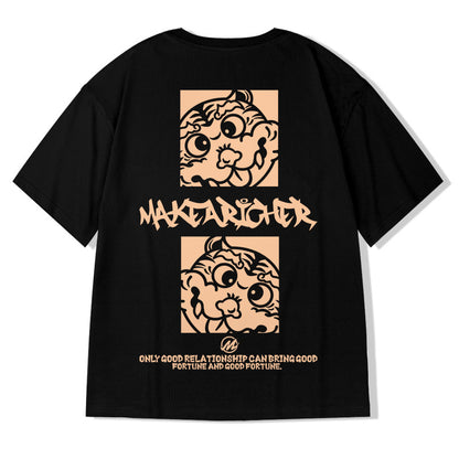 Men's European & American Street Style Short Sleeve T-Shirt