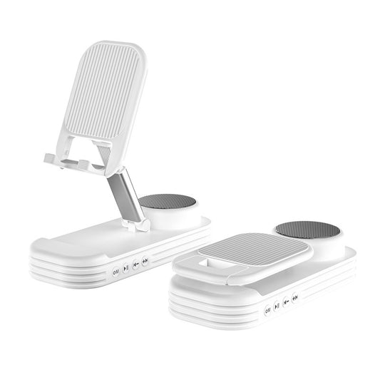 White step platform with multiple levels on a white background