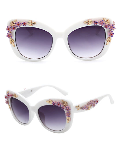 Women’s Flower Frame Sunglasses