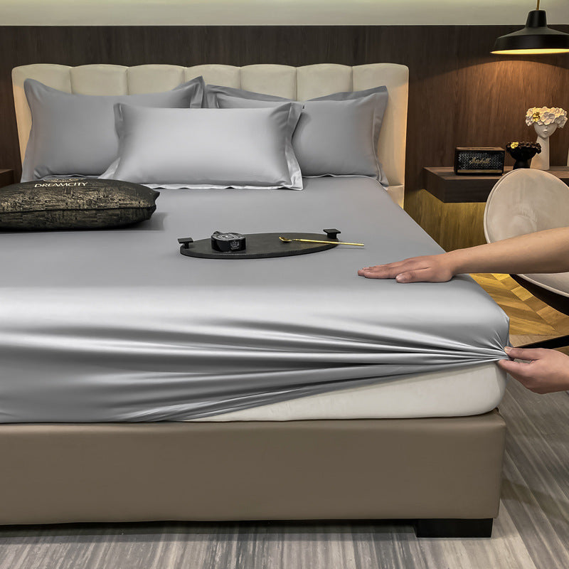 60 Cotton Long-staple Cotton Three-piece Bed Sheet Set