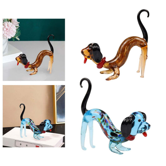Home Creative Glass Animal Decoration