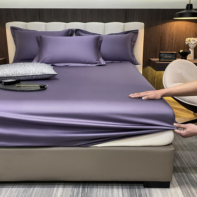 60 Cotton Long-staple Cotton Three-piece Bed Sheet Set