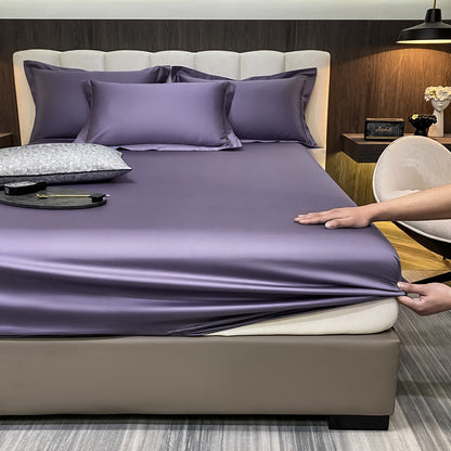 60 Cotton Long-staple Cotton Three-piece Bed Sheet Set