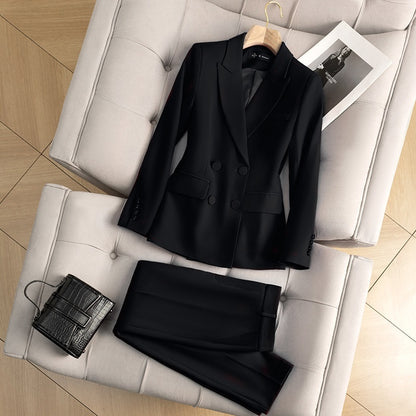 Fashion Office Lady Formal Pants Suit