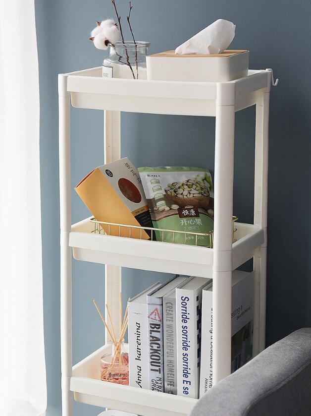 Multifunctional bathroom floor shelf Drain shelf
