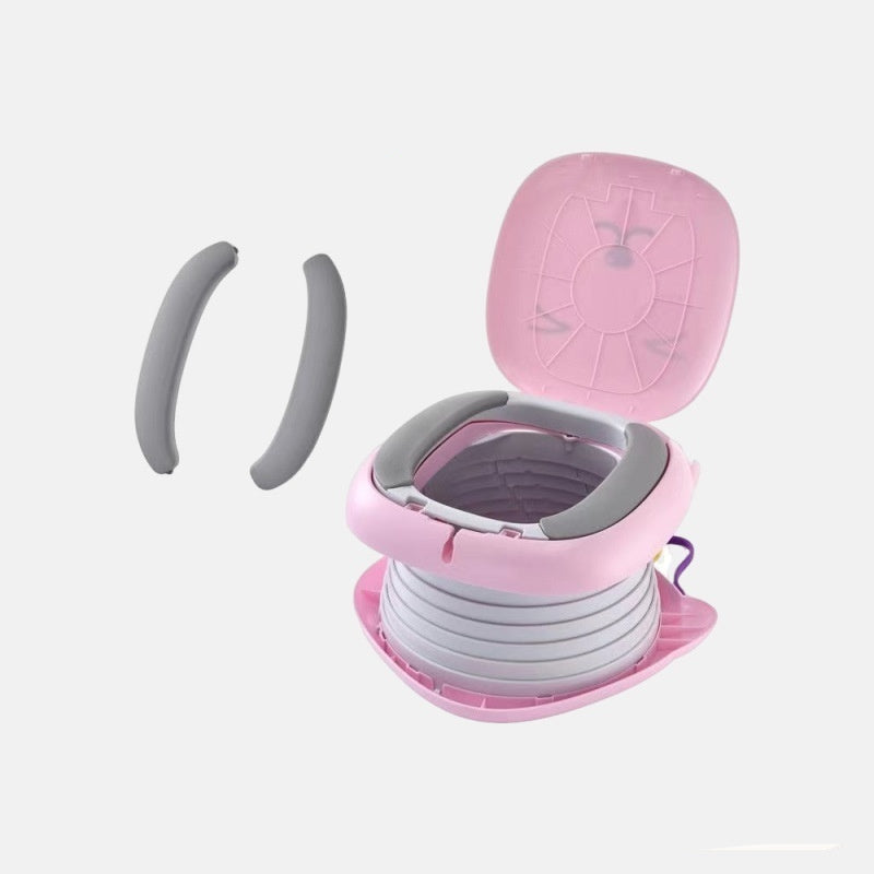 Children’s Outdoor Portable Car-Foldable Toilet Seat