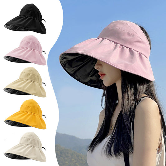 Women's Summer UV Protection Sun Visor Hat