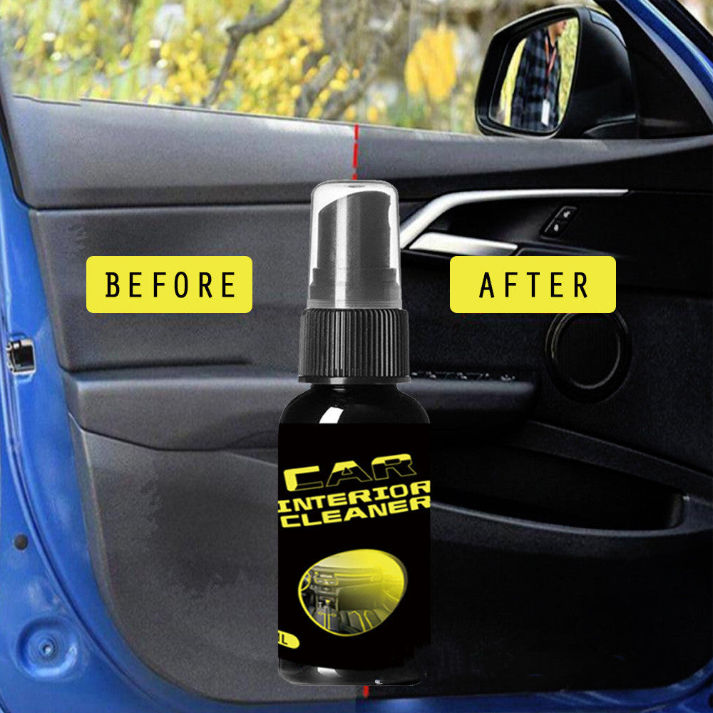 Car Interior Cleaner Nozzle - Bottled Cleaning Solution