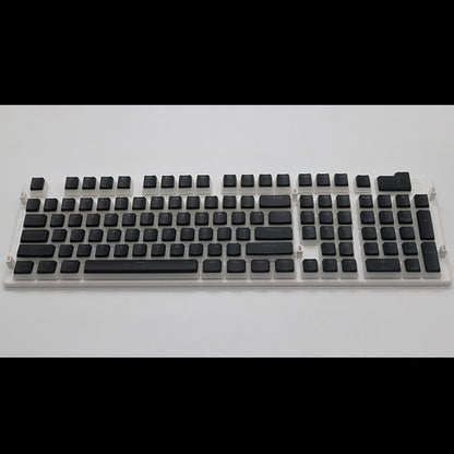 Pudding 108 Key Double Skin Pudding Cream PBT104 Two-color Milk Skin Mechanical Keyboard Translucent Keycap