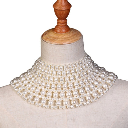 Hand Knitted Clothes Jewelry Shooting Pearl Shawl