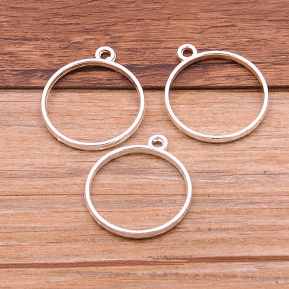 DIY Alloy Jewelry Accessories Hollow Drip Frame