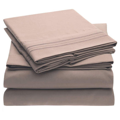 Solid Color Bed Sheet Sanding