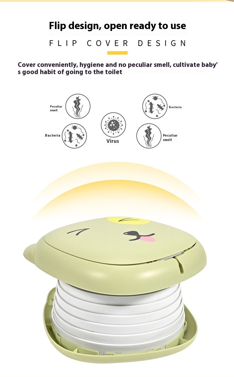 Cartoon Children's Foldable Toilet Mobile