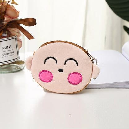 Plush Cute Coin Purse - Cartoon Cloth Women's Key Case