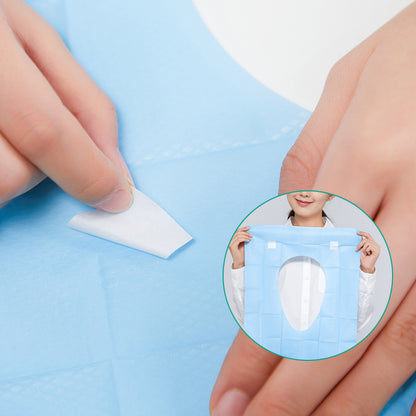 Disposable Toilet Seat Covers for Travel - 10 Pack