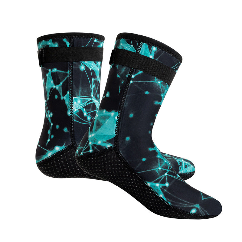 Diving Socks5mm Men's Swimming Warm Waterproof Long Non-slip Wear-resistant