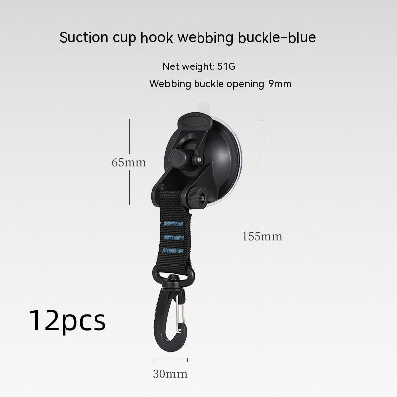 Car Mounted Tent Suction Cup Tent Hook