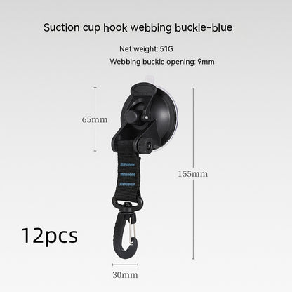 Car Mounted Tent Suction Cup Tent Hook