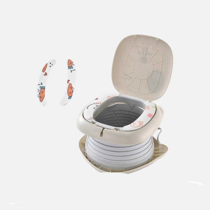 Children’s Outdoor Portable Car-Foldable Toilet Seat