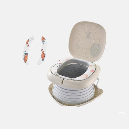 Children’s Outdoor Portable Car-Foldable Toilet Seat