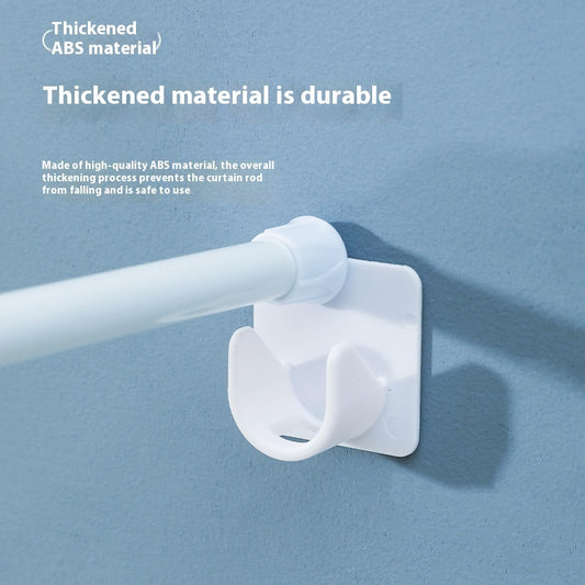 Anti-shedding Curtain Shower Curtain Rod Support Frame Hook