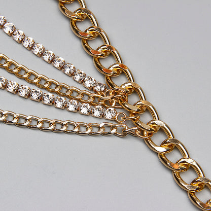 Summer Jewelry Hot Pants Chain - Multilayer Gold Waist Chain