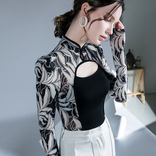 Long Sleeve Under Western-style Base Coat