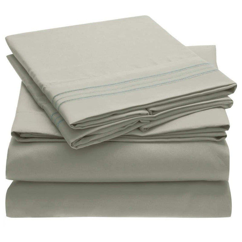Solid Color Bed Sheet Sanding