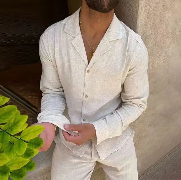 Casual Long-Sleeved Suits for Men