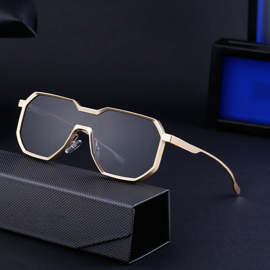 New One Irregular Sunglasses for Men