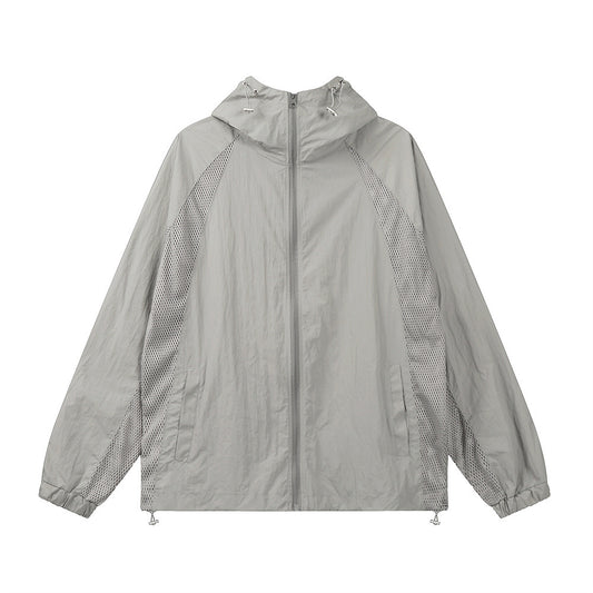 Sun Protection Clothing - Lightweight Long Sleeve Hooded Jacket