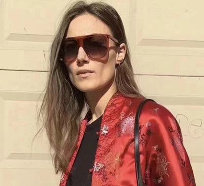 Women's Gradient Lens Full Frame Sunglasses