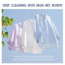 EELHOE Activated Enzyme Laundry Detergent Gently Cleans Clothes, Blankets, Oil Stains, Coffee Stains And Stains