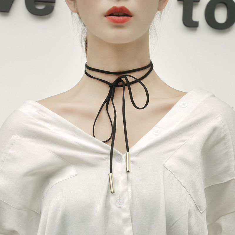 Women's Korean Style Short Neckband Necklace